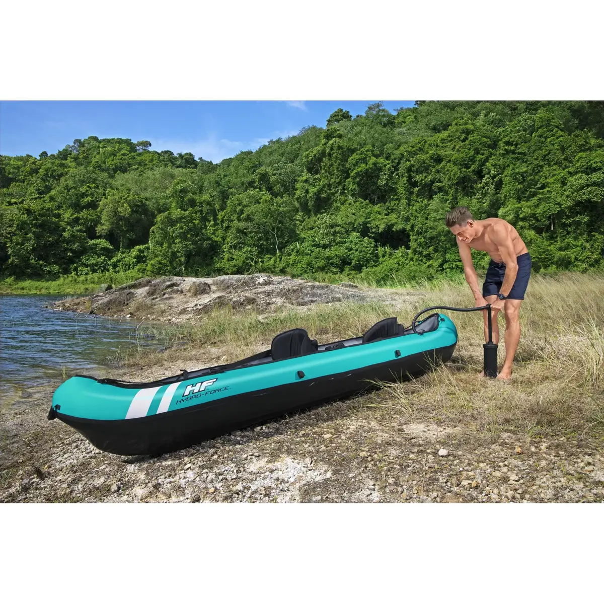 Bestway Hydro-Force Ventura надувной каяк на 2 человека Photo 34