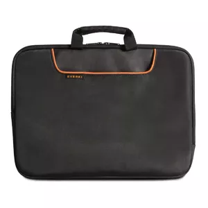 Everki EKF808S17B laptop case 43.9 cm (17.3") Sleeve case Black, Orange