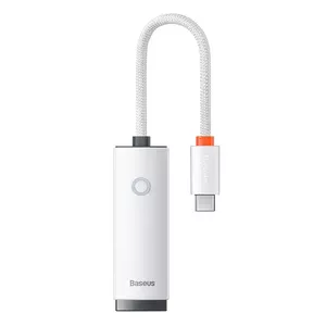 Baseus Lite sērijas USB-C uz RJ45 tīkla adapteris (balts)