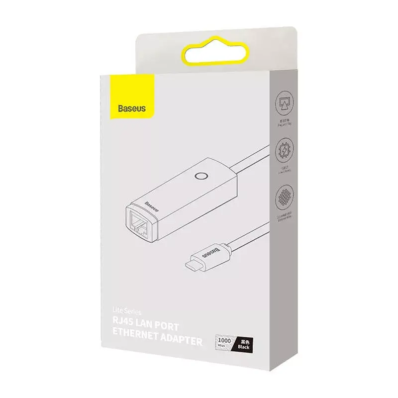 Адаптер USB-C — RJ45 Baseus Lite Series Photo 7