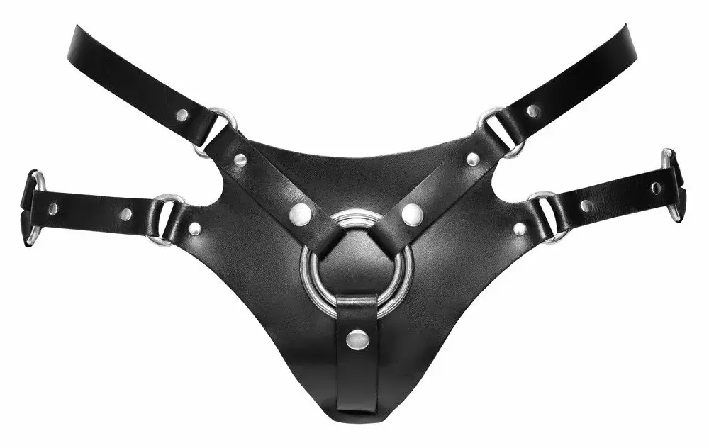 Штрапон-ремень ZADO Leather Waist Strap S/M Black Photo 4