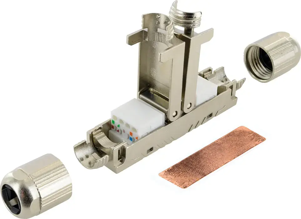SCHWAIGER NKSV1531 CAT6A Keystone Coupler Photo 2