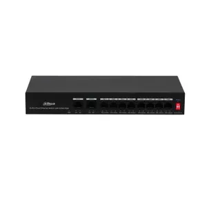 Dahua Technology PoE DH-PFS3010-8ET-65 tīkla pārslēgs Fast Ethernet (10/100) Power over Ethernet (PoE) Melns