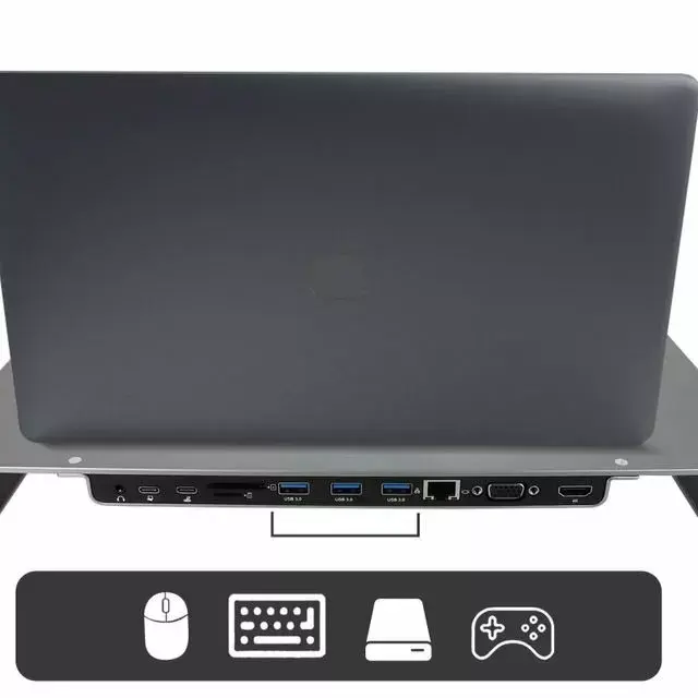 SWISSTEN USB-C daudzfunkcionāla dokstacija Photo 3