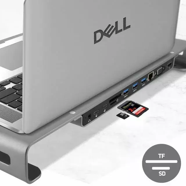 SWISSTEN USB-C daudzfunkcionāla dokstacija Photo 4