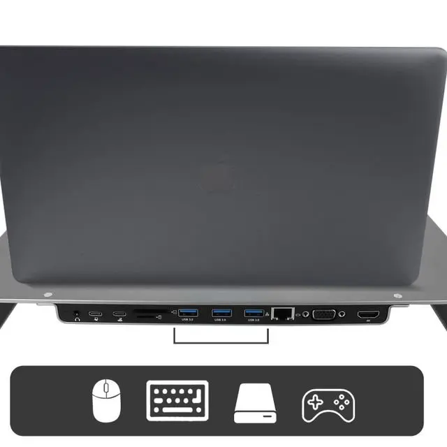 SWISSTEN USB-C daudzfunkcionāla dokstacija Photo 3