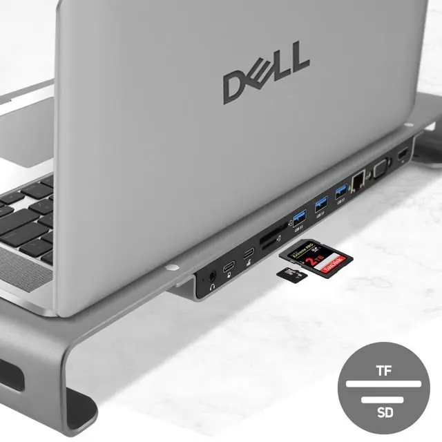 SWISSTEN USB-C daudzfunkcionāla dokstacija Photo 4