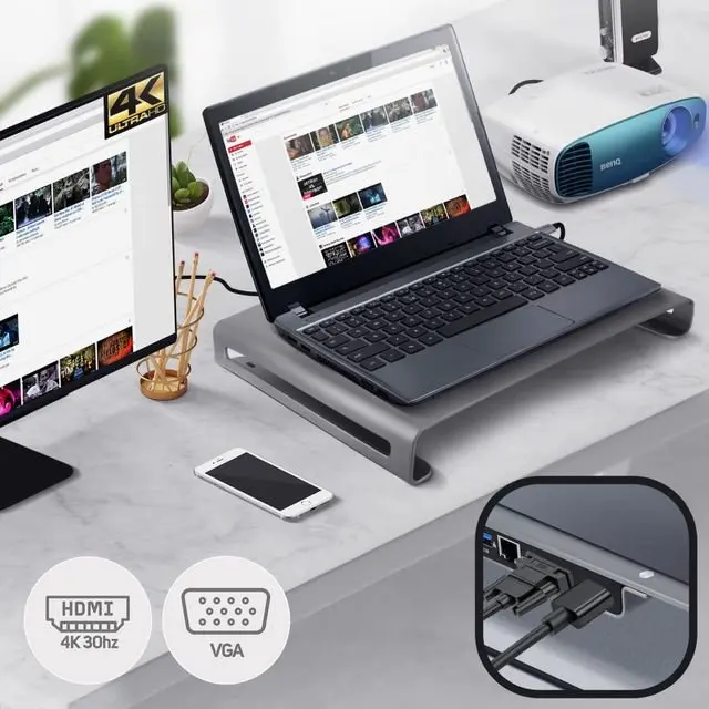 SWISSTEN USB-C daudzfunkcionāla dokstacija Photo 6