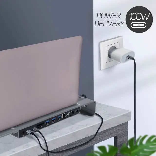 SWISSTEN USB-C daudzfunkcionāla dokstacija Photo 8