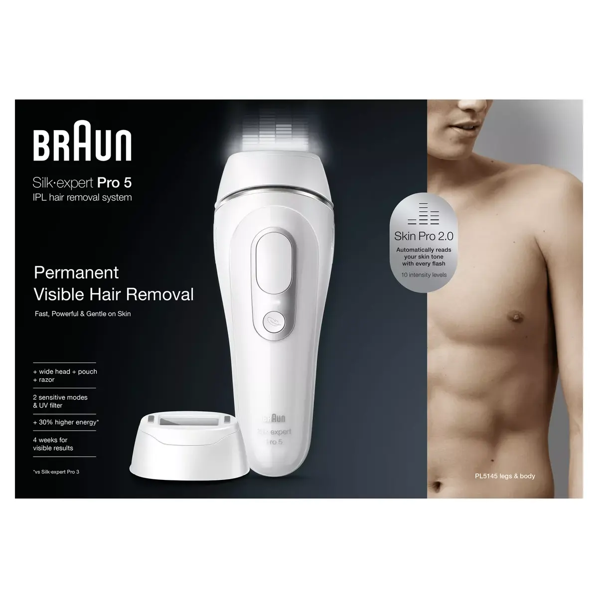 BRAUN Silk‑expert Pro 5 PL5145 IPL epilator Photo 4
