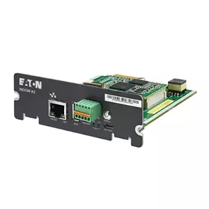 Сетевая карта управления Eaton INDGW-X2 Черная Gigabit Ethernet