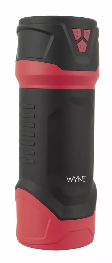 Мастурбатор WYNE Silicone Black с отрицательным давлением Photo 2