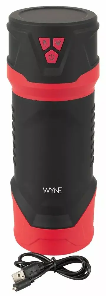 Мастурбатор WYNE Silicone Black с отрицательным давлением Photo 8