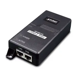 PLANET POE-165 Single-Port Multigigabit 802.3at PoE+ Injector 54V