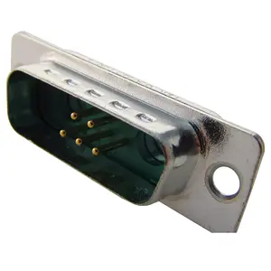 Wire Connector D-Sub 2 Harting 09 69 211 5072 Green Metallic