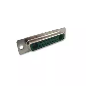 Vadu savienotājs D-Sub 3 Harting 09 69 301 5172 Zaļš Metālisks