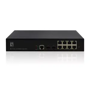 Managed Switch LevelOne KILBY 10-Port L2 Gigabit 8xRJ-45 2xSFP