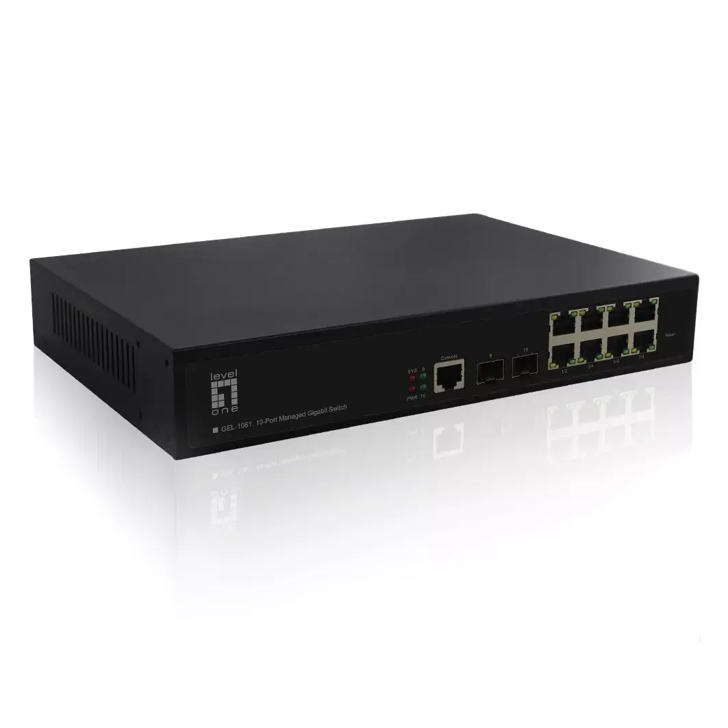 Managed Switch LevelOne KILBY 10-Port L2 Photo 3