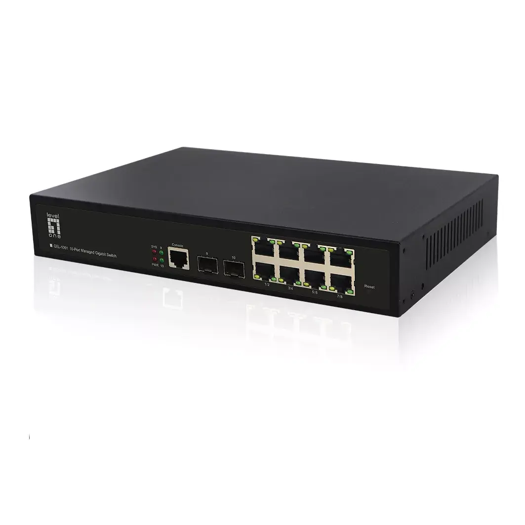 Managed Switch LevelOne KILBY 10-Port L2 Photo 4