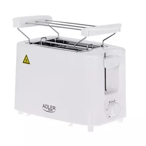 Adler AD 3223 tosteris 6 2 šķēle (-s) 750 W Balts