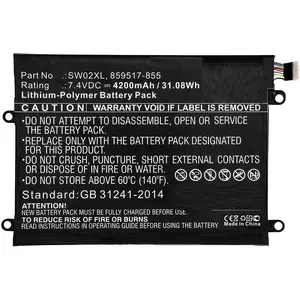 Аккумулятор HP MBXHP-BA0238 CoreParts
