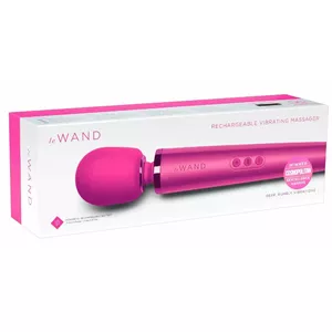 Wand massager le wand Magenta 54003920000 — rechargeable waterproof silicone head, 34 cm length, Ø 6.2 cm