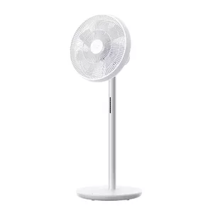 Напольный вентилятор с лопастями Xiaomi SmartMi Pedestal Fan 3 — белый, аккумулятор 2800 мА·ч, 100 скоростей, 3,5 кг
