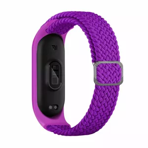 Siksniņa iLike  
       Xiaomi 
     Mi Band 3/4/5/6 pīta auduma siksna  
     Violeta