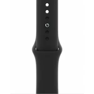 Siksniņa just must Case Just Must JM LIQUID SILICONE priekš Apple Watch 42/44/45 melna