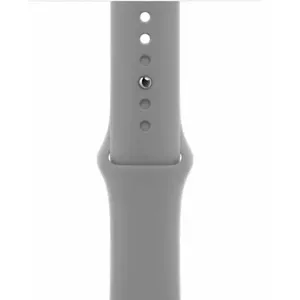 Silikona ietvars Just Must JM Liquid priekš Apple Watch siksniņas 42/44/45 — gaiši pelēks