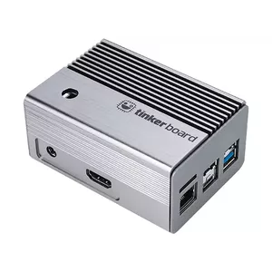 Fanless Aluminum Case for ASUS Tinker 2 — Stainless Steel, Passive Cooling, Case