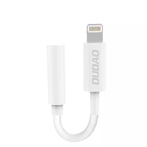 DUDAO Adapter USB Lightning - Jack 3.5mm Bialy _20200226113316 0,1 m Balts