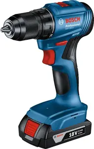 Аккумуляторная дрель Bosch GSR 185-LI Professional — бесщёточный мотор, 2 передачи, патрон 13 мм, 1900 об/мин, 2 А·ч, 1,3 кг