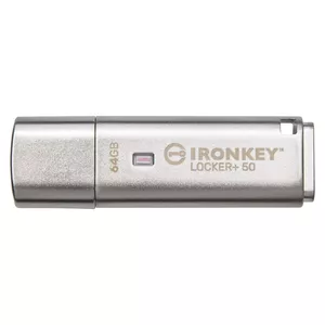 Kingston Technology IronKey 64GB IKLP50 AES USB, w/256bit Encryption