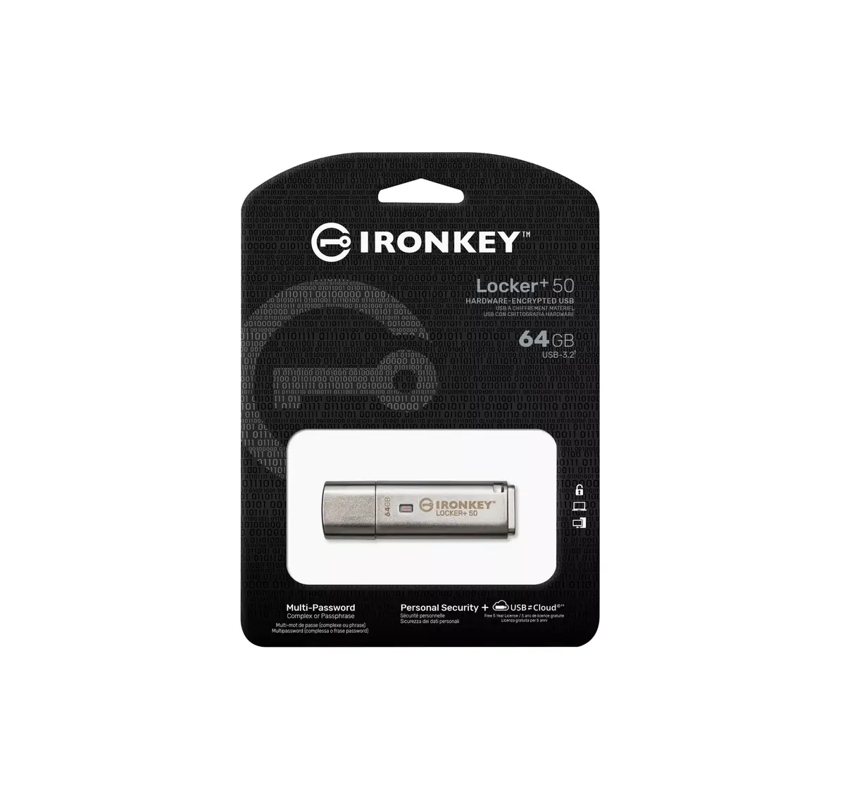 USB zibatmiņa Kingston 64GB IKLP50 Photo 6