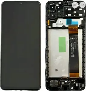 LCD-дисплей для Samsung A13 (A135), черная запасная панель, оригинальная деталь GH82-28508A
