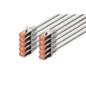 Network Cable Digitus CAT 6 S/FTP RJ-45 1m Grey