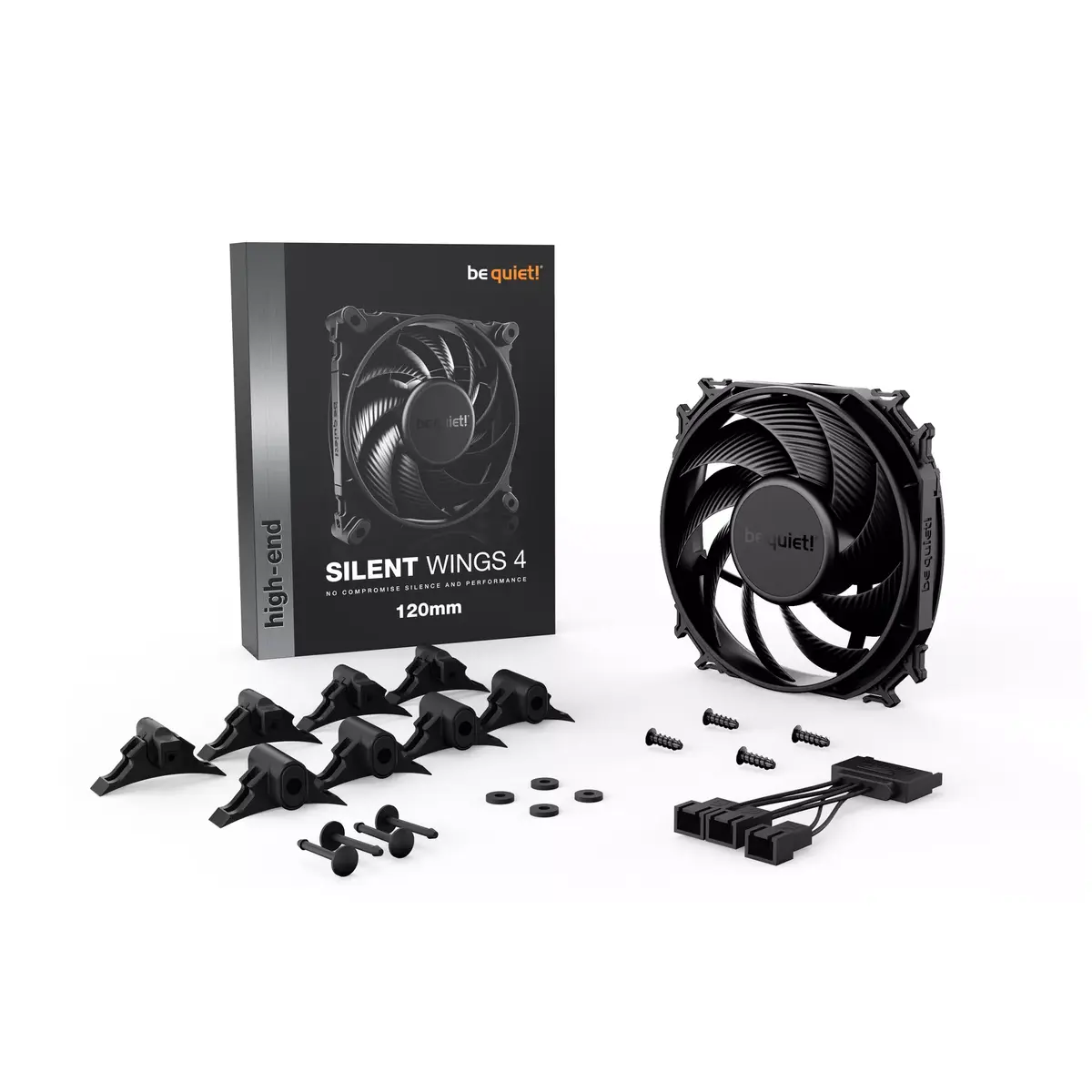 Ventilators be quiet! SILENT WINGS 4 120mm Photo 4