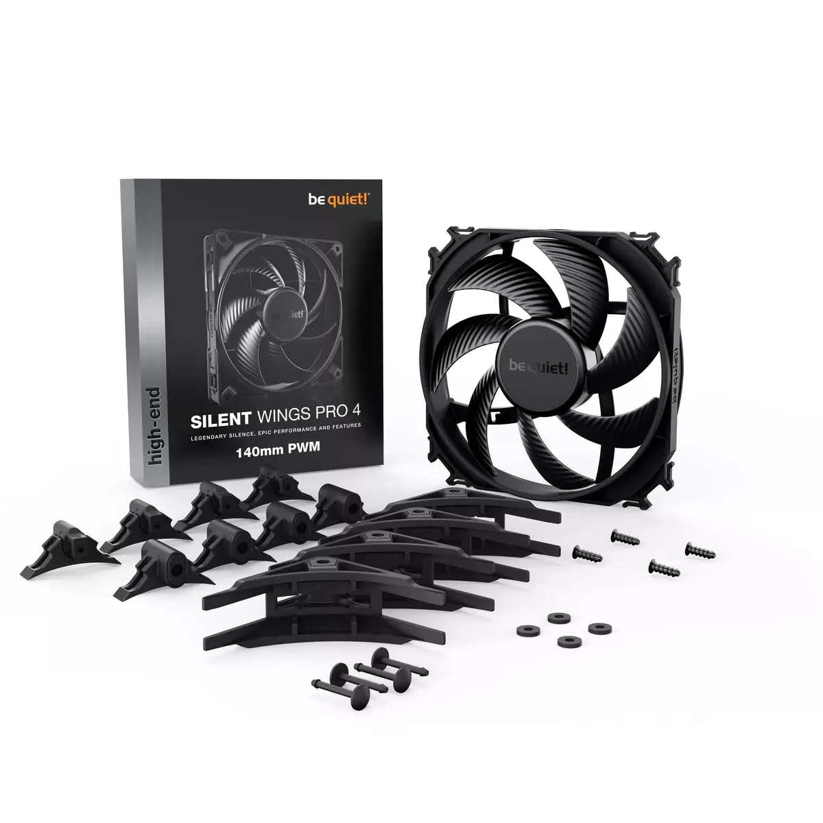 Ventilators be quiet! SILENT WINGS PRO 4 140mm PWM Photo 5