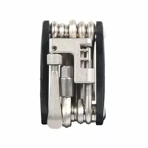 Многофункциональный инструмент rock machine R.Tool 12 Black — 12 функций, компактный