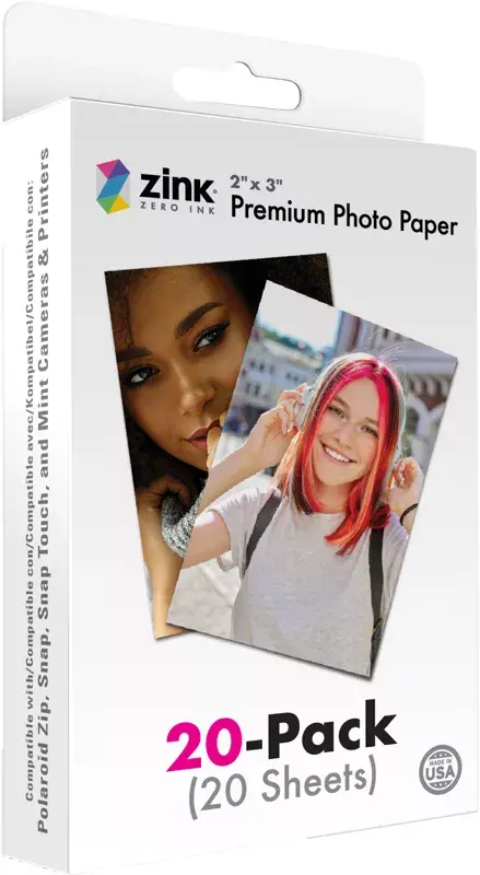 Polaroid Zink Media 2x3" 20 Pack Photo 2