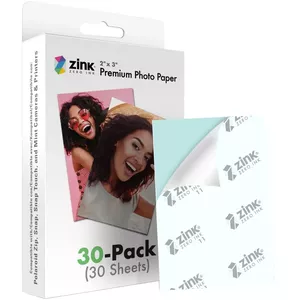 Polaroid Zink Media 2x3" 30 Pack Spīdīgs Daudzkrāsains