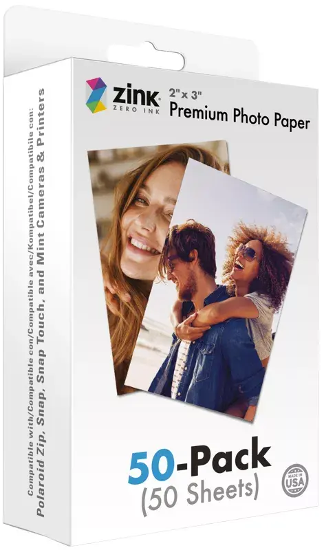 Polaroid Zink Media 2x3" 50 Pack Photo 2