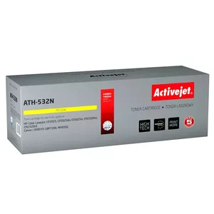 Toner cartridge ActiveJet ATH-532N yellow, compatible with HP 304A / Canon CRG-718Y, 3200 pages, single pack