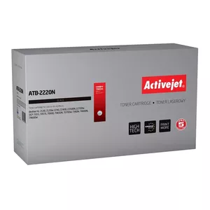 Toners kasetne ActiveJet ATB-2220N priekš Brother, melna, 2600 lapas, ar iebūvētu bungas vienību
