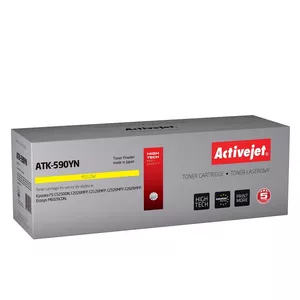 Compatible laser toner ActiveJet ATK-590YN for Kyocera TK-590Y, yellow, 5000 pages, 1 pc