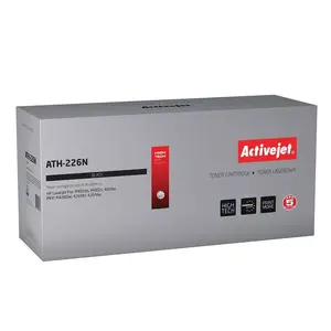 Тонер-картридж ActiveJet ATH-226N совместимый с HP, черный, 3100 страниц, с встроенным барабаном