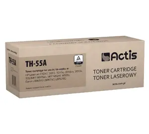 ColorPlus TH-55A melna tonera kasetne, aizstājējs HP 55A CE255A, 6000 lappuses