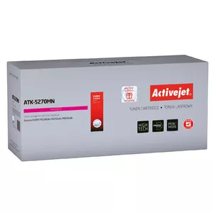 Toner cartridge ActiveJet ATK-5270MN magenta, compatible Kyocera, 6000 pages, high yield, single pack