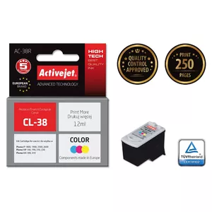 Cartridge Activejet AC-38R Ink Color